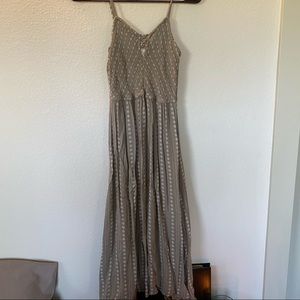 olive green midi dress!